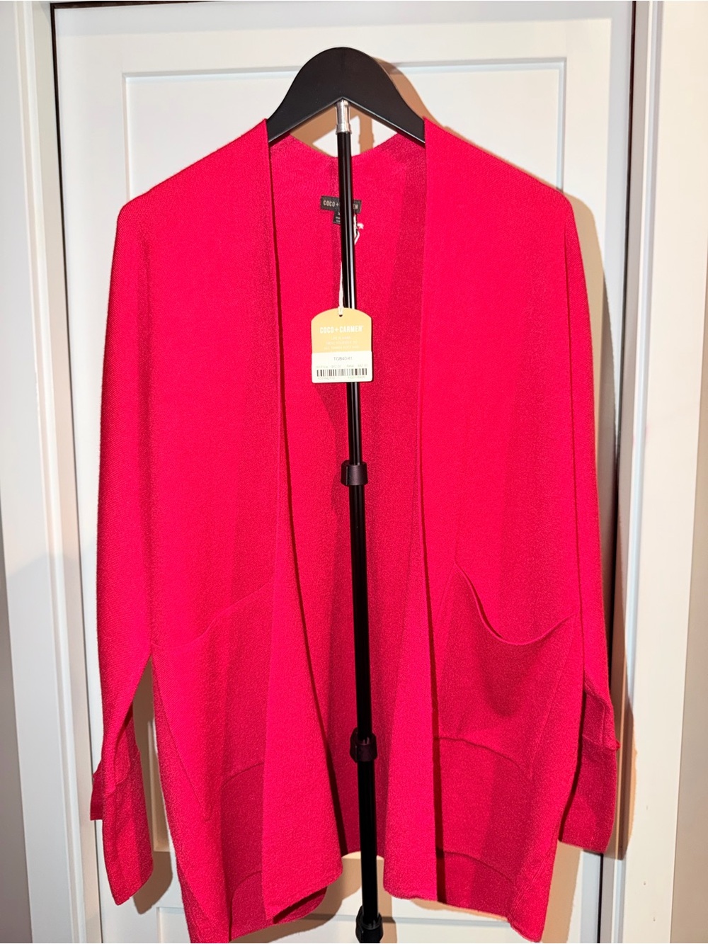 Coco + Carmen Red Cardigan